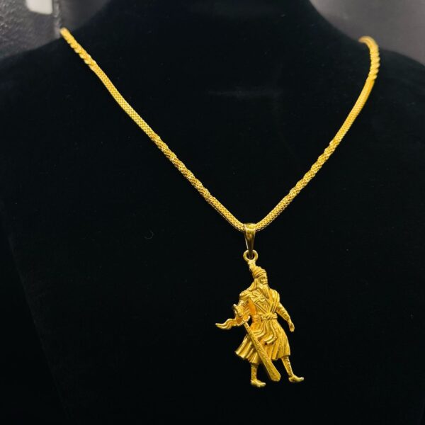 Baba Deep Singh ji pendant+chain