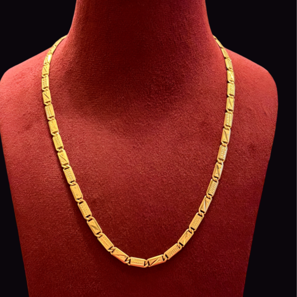 1 Gram gold Chain| Nawabi Chain for Men| The Kada Hub