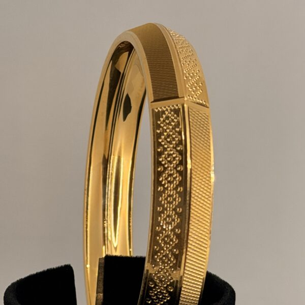 1 Gram Gold Kada| Two-Toned Kada| The Kada Hub