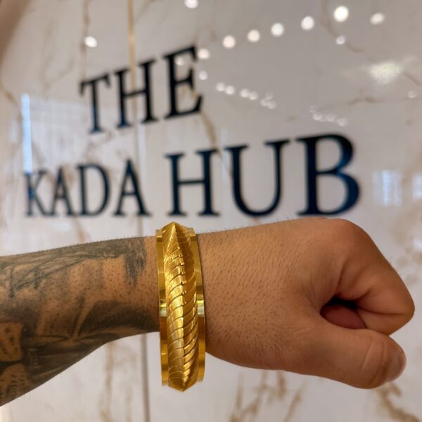 1 Gram Gold Kada| Diagonal Cut| The Kada Hub