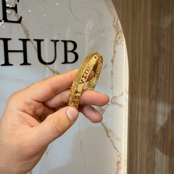 1 Gram Gold Kada| Personalized Kada| The Kada Hub
