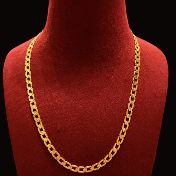 1 Gram Gold Chain| Cuban Chain | The Kada Hub|