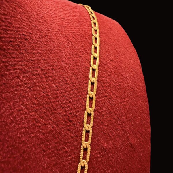 1 gram gold Thin Link Chain | The Kada Hub|