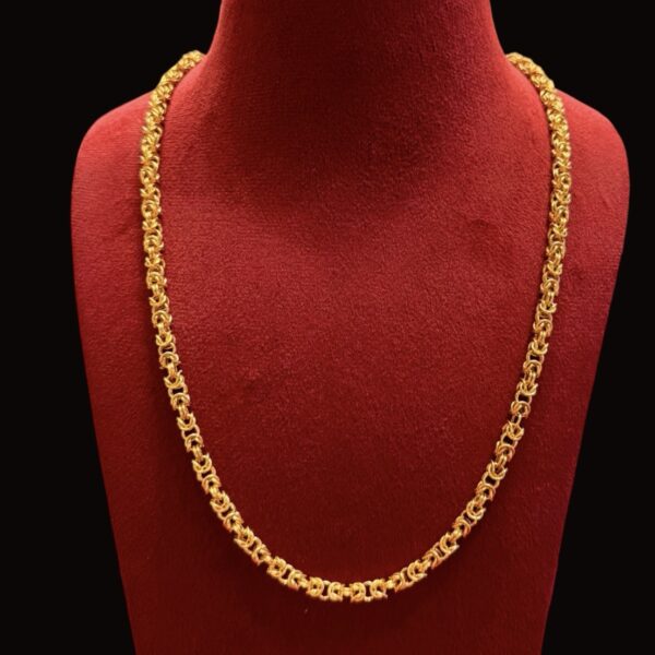 1 Gram Gold Chain| Twisted Notes| The Kada Hub
